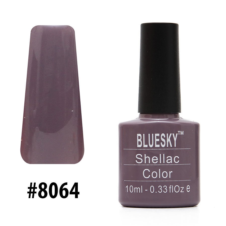 90 . ( 10%) - - Bluesky Shellac Color 10ml #8064