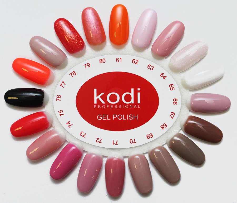 230 . - Kodi Color Gel Polish 8 ml (61-80) (76)