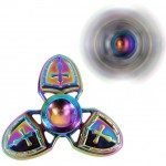 Игрушка-антистресс спиннер SPINNER Металлический в коробке Крест 2 Хамелеон 240руб