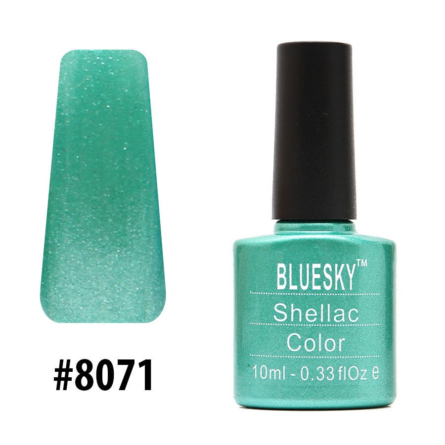 90 . ( 10%) - - Bluesky Shellac Color 10ml #8071