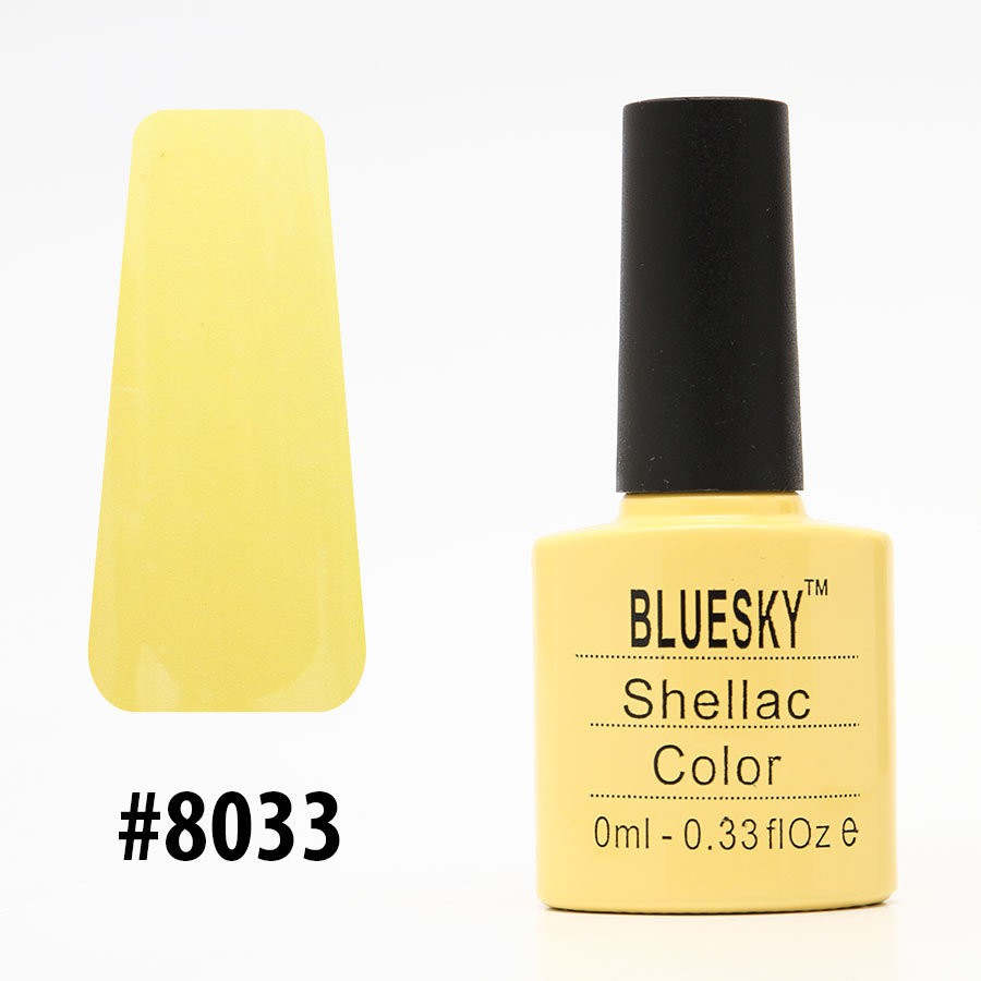 90 . ( 10%) - - Bluesky Shellac Color 10ml #8033