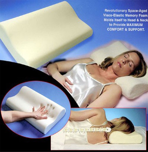 ОРТОПЕДИЧЕСКАЯ ПОДУШКА С ПАМЯТЬЮ MEMORY FOAM PILLOW (МЕМОРИ ФОМ ПИЛЛОУ) 690РУБ
