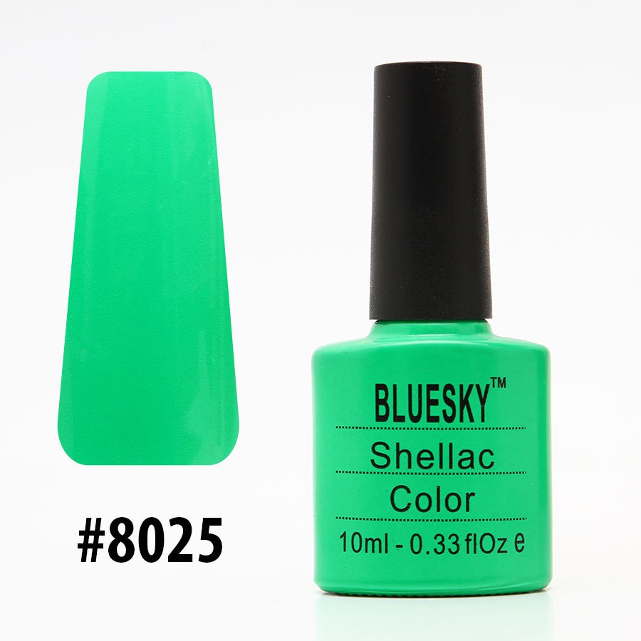 90 . ( 10%) - - Bluesky Shellac Color 10ml #8025