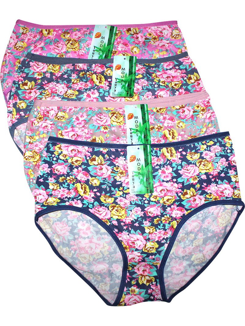 Женские трусы Youya Modal 2277 разноцветные 35 руб