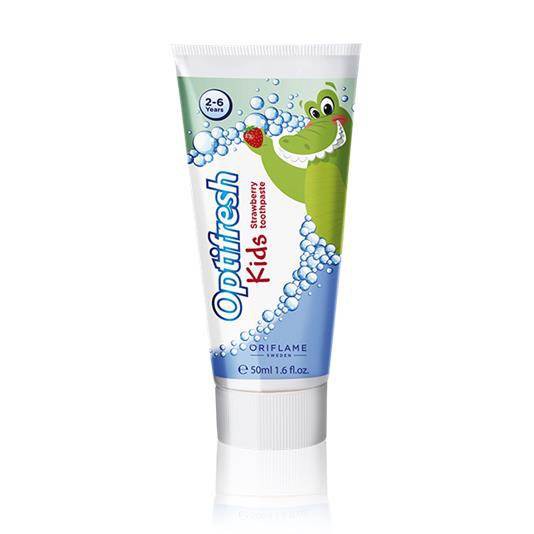 OPTIFRESH Детская зубная паста с клубничным вкусом «Оптифреш» 31133 50 мл.