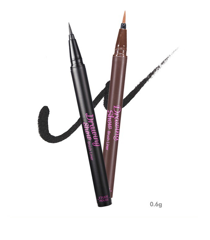 Etude House DRAWING SHOW BRUSH LINER BK801(), BR401 () 2g 671.