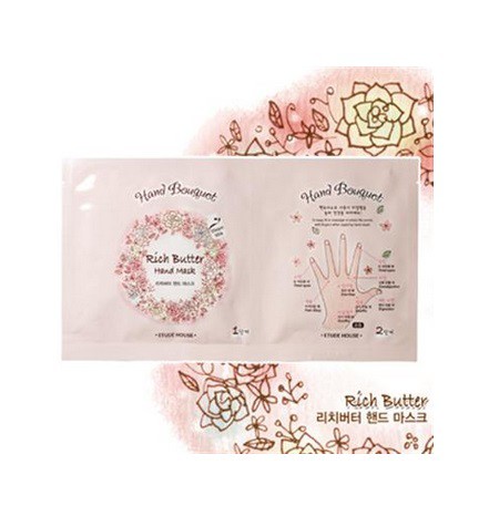 ETUDE HOUSE Hand Bouquet Rich Butter Hand Mask 171.