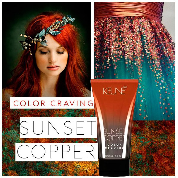 KEUNE COLOR CRAVING SUNSET COPPER -      150 - 924 