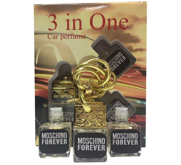 220 . - Car perfume Moschino Forever ( 3 in 1)