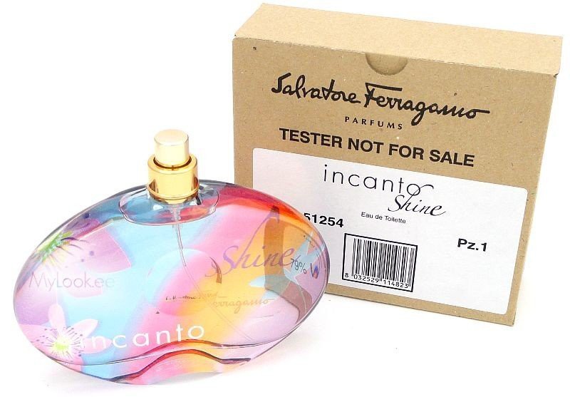 820 . - Tester Salvatore Ferragamo Incanto Shine 100ml