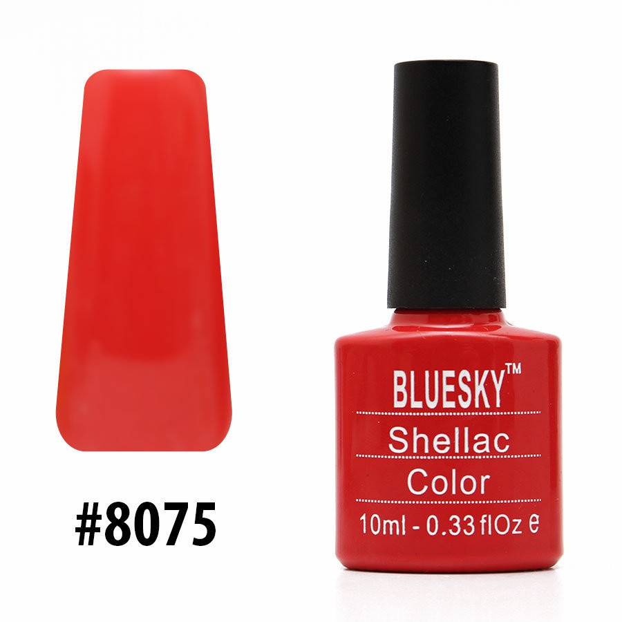 74 . ( 18%) - - Bluesky Shellac Color 10ml #8075