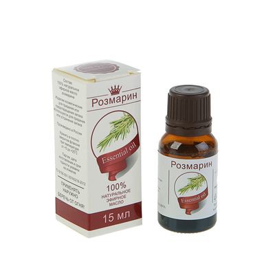 Эфирное масло 100% розмарина 15 мл , флакон, аннотацияЭфирное масло 100% розмарина 15 мл , флакон, аннотация Россия; Стекло, масло; В боксе 50 шт. Арт.: 2496219 51.00руб.