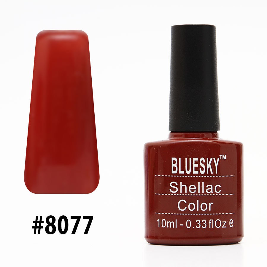 90 . ( 10%) - - Bluesky Shellac Color 10ml #8077
