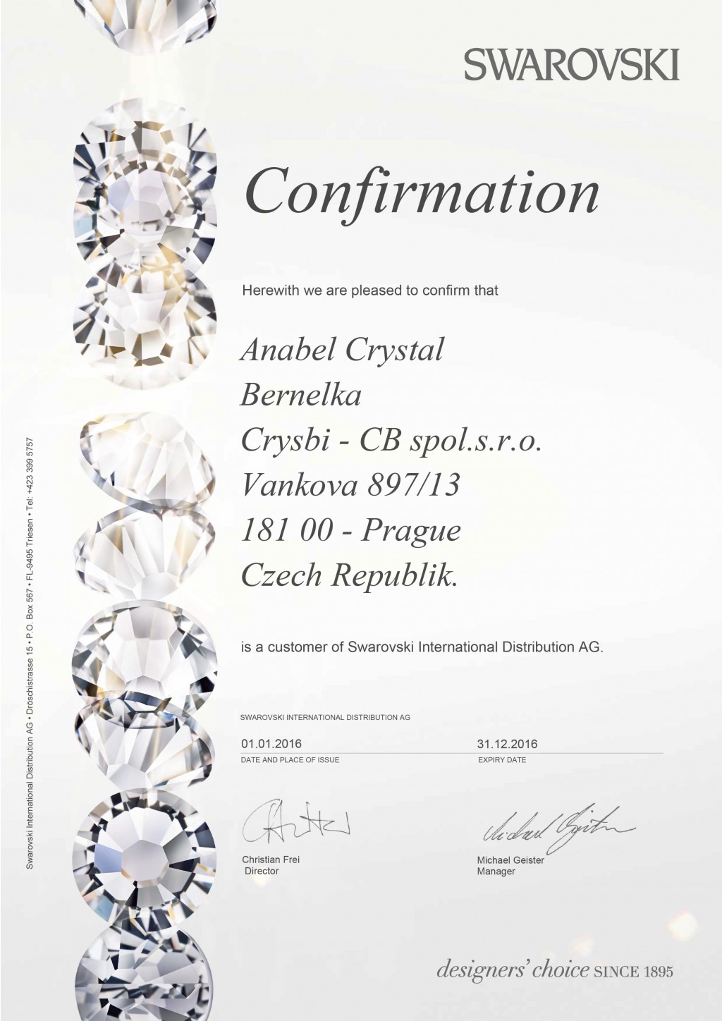 Swarovski Customer Certificate 2016 -min - .jpg