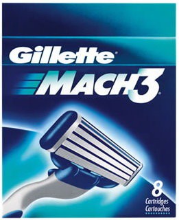 490 . ( 4%) - Gillette mach3  8 