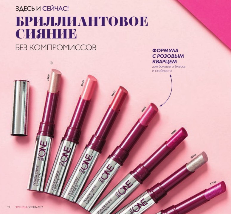Губная помада The Ohe Power Shine