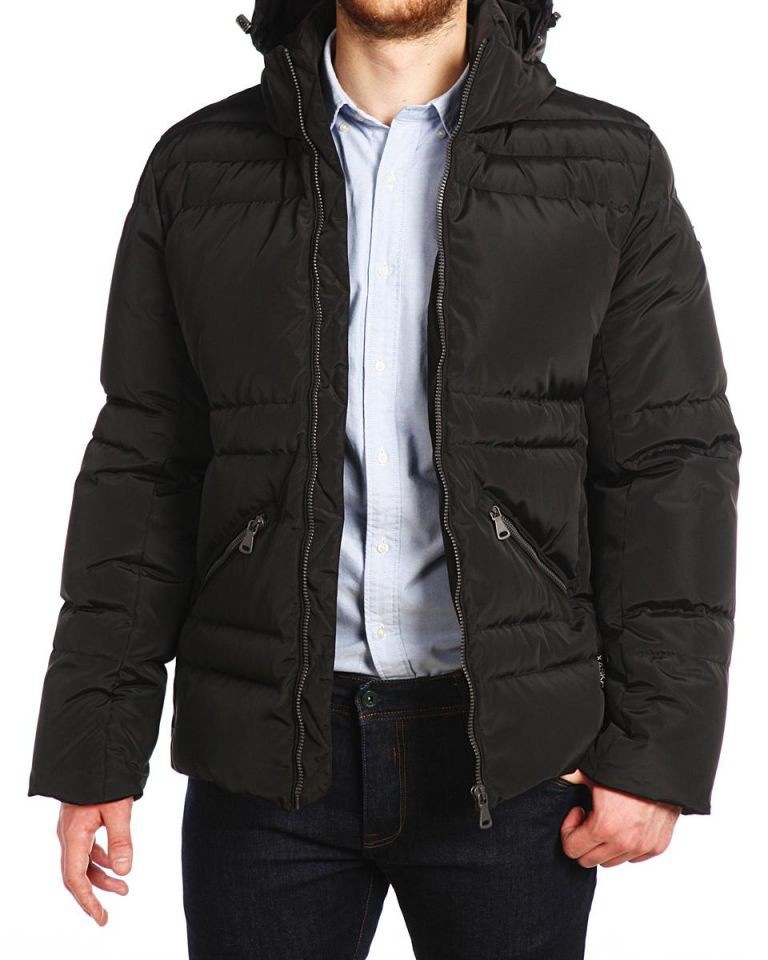 3890р Куртка пуховая короткая 15507 Black.jpg