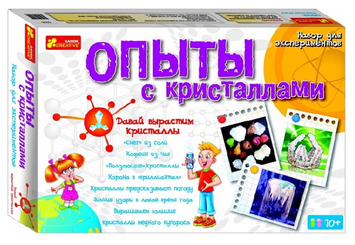 Ранок. Опыты с кристаллами - 979,65 руб