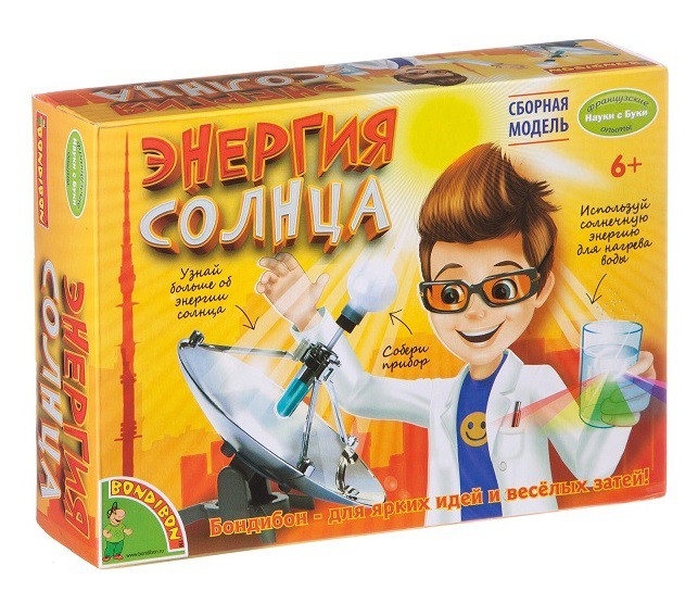Bondibon Французские опыты Науки с Буки Энергия солнца - 603,99 руб