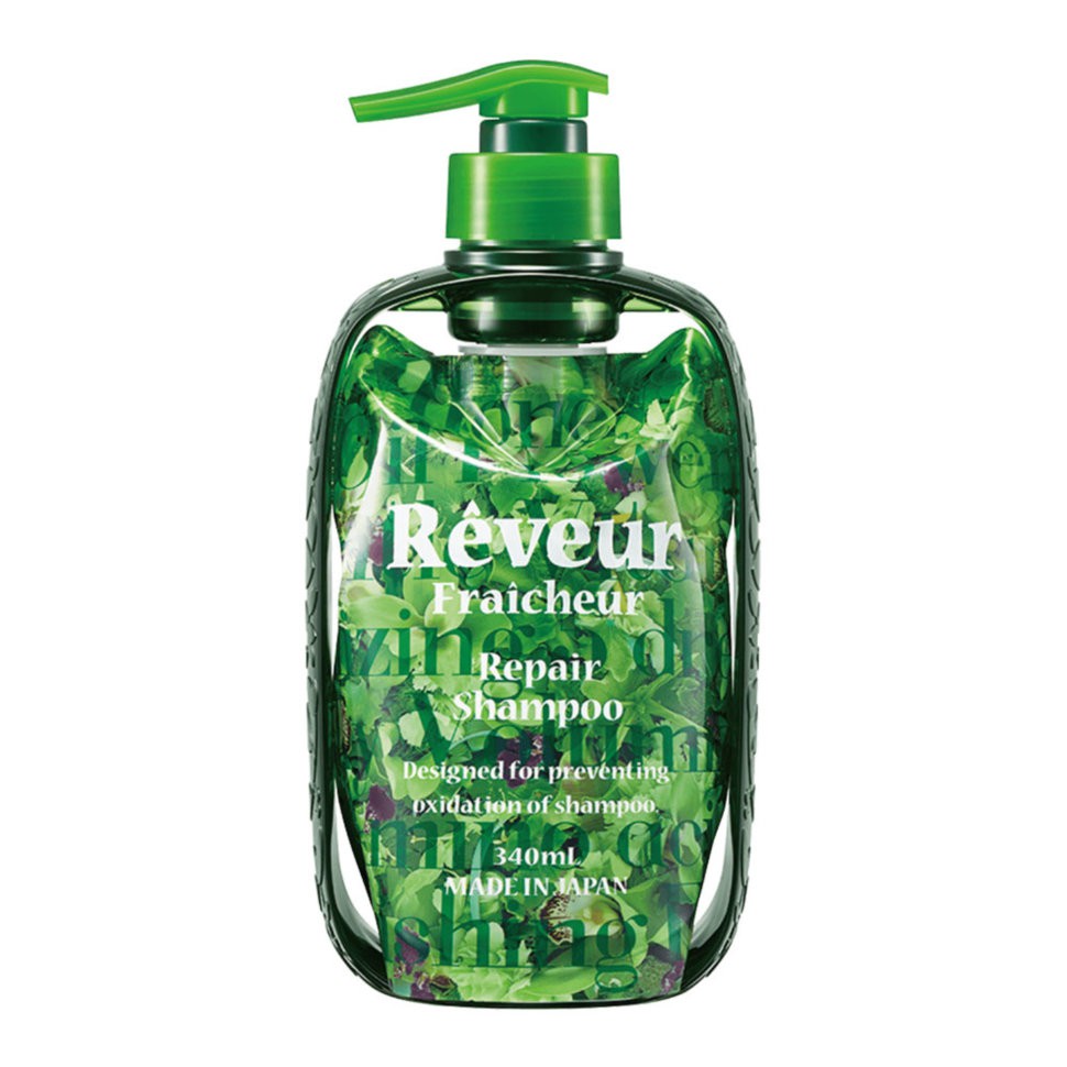 REVEUR FRAICHEUR Repair «Живой» Бессиликоновый шампунь для восстановления поврежденных волос, 340мл - 876,20 руб