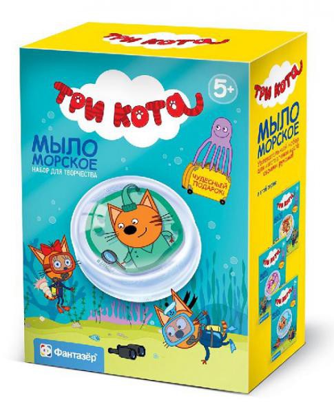 Фантазер Три кота Мыло морское Компот - 156,38 руб