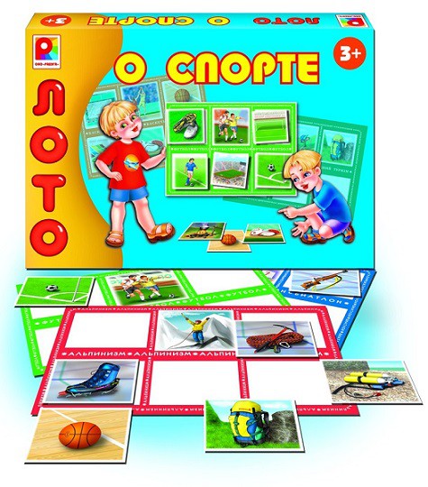 Радуга Игра-лото О спорте - 132,86 руб