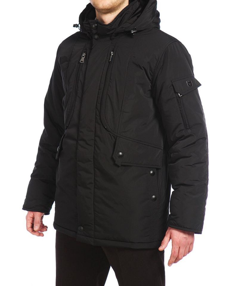 4790р Куртка удлиненная на утеплителе 15420 Black.jpg