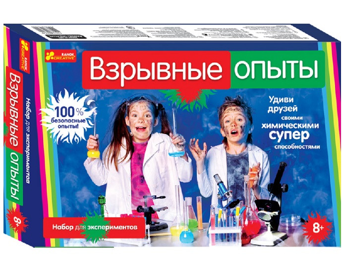 Ранок. Наборы для экспериментов Взрывные опыты - 1039,50 руб