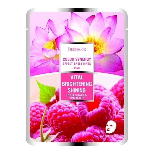 Color Synergy Effect Sheet Mask Pink 55р