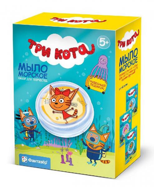 Фантазер Три кота Мыло морское Карамелька - 156,38 руб