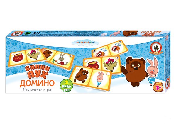 Домино 03244 Союзмутфильм Винни-Пух (Русский стиль) - 120 руб