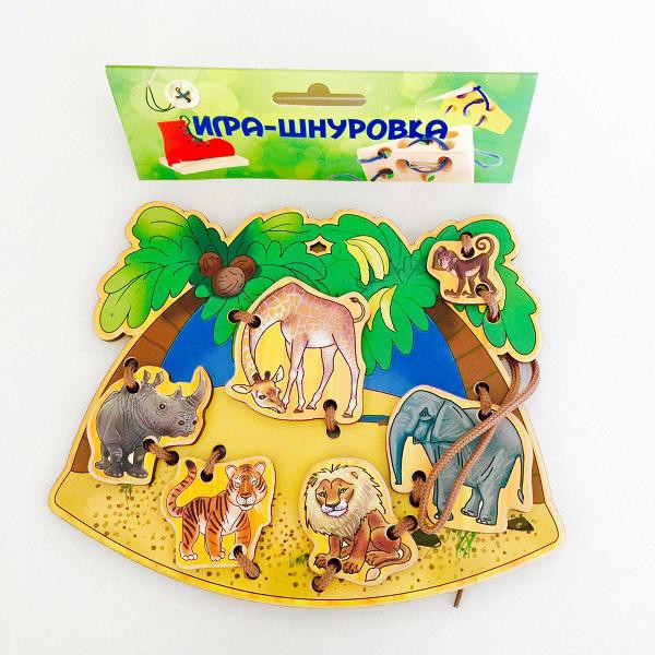 Бэмби Деревянная Шнуровка В Африке - 96,73 руб