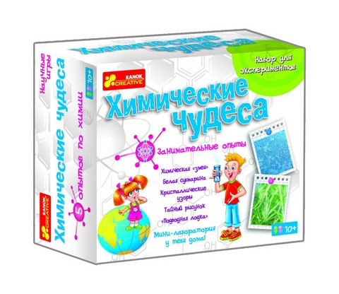 Ранок. Научные игры Химические чудеса - 450,45 руб