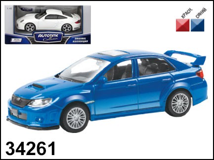 AutoTime 1:43 Subaru WRX STI - 164,86 руб
