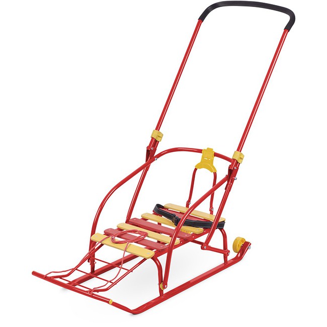 САНКИ NIKKI 2-K КРАСНЫЙ N2-K 1217,00 р..jpg