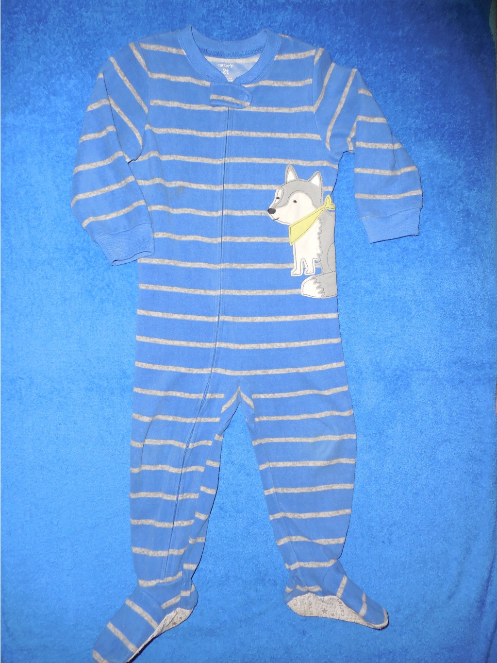 слип флисовый Carters 2T, 350 руб