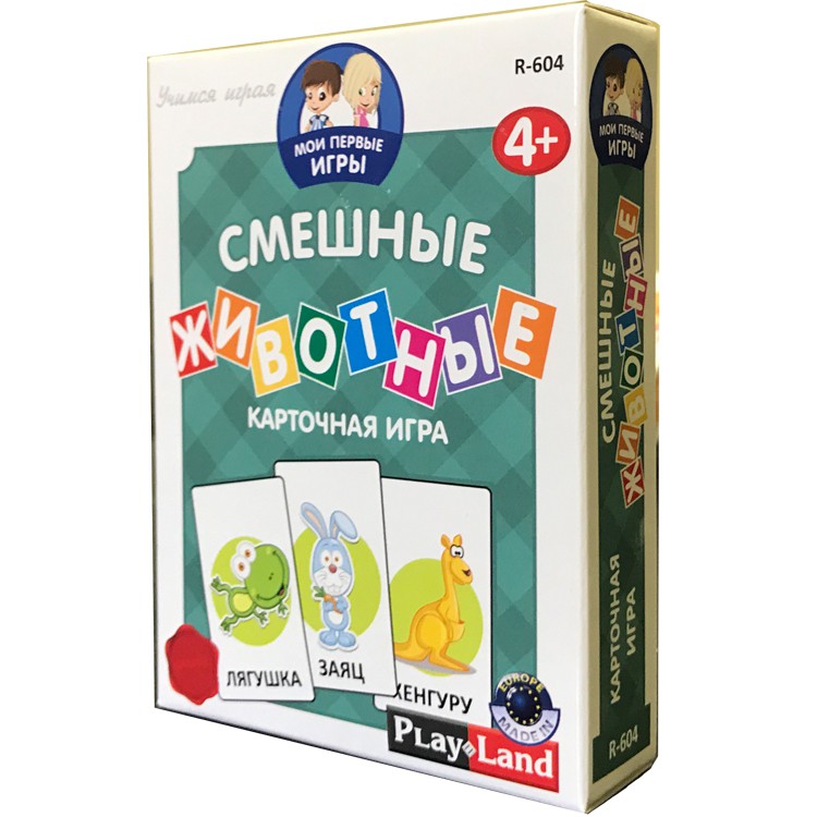 Play Land Настольная игра Смешные Животные - 81,90 руб