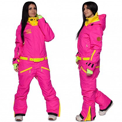 Комбинезон 18 TWIN ONE COLOR 3722/10 Цикламен-Желтый
