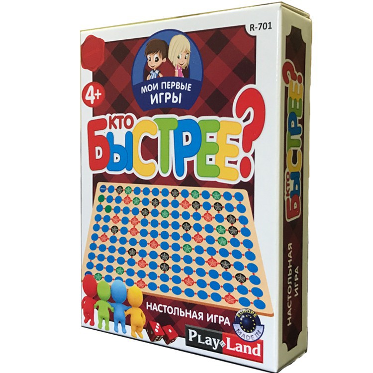 Play Land Настольная игра Кто быстрее? - 57 руб