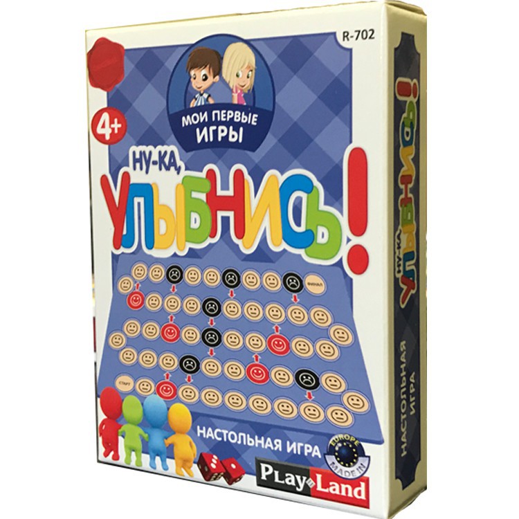 Play Land Настольная игра Ну-ка, улыбнись! - 57 руб