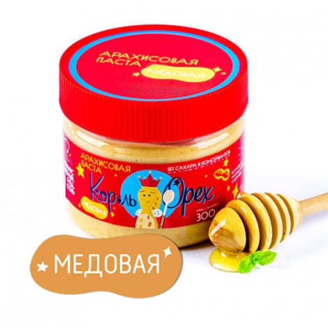 Арахисовая паста медовая 195 РУБ.