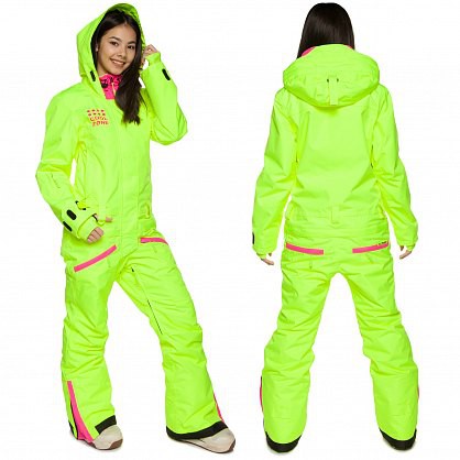 Комбинезон 18 TWIN ONE COLOR 3727/22 Салат-Цикламен