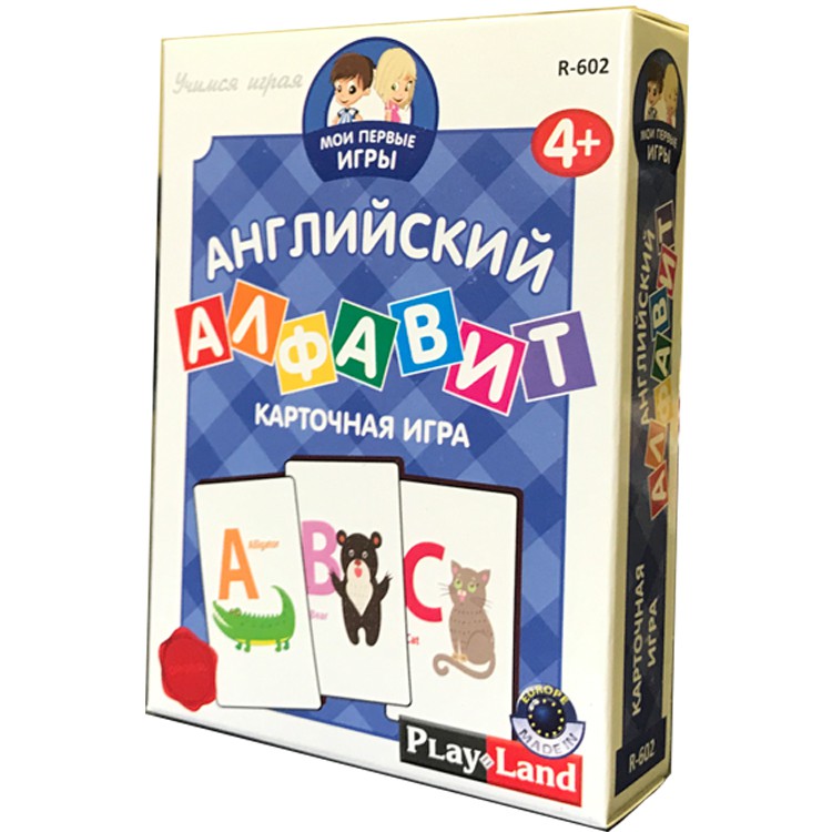 Play Land Настольная игра Английский Алфавит - 81,90 руб