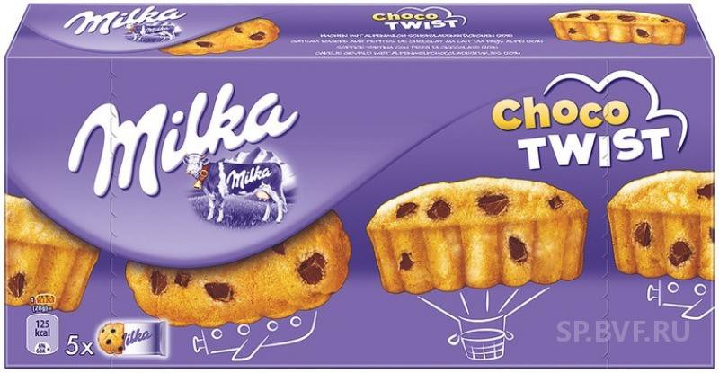 Milka Choco Twist 140 gr. 110	