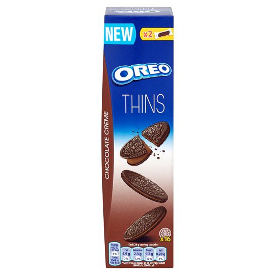  OREO Thins choco cream 96 gr. 100	