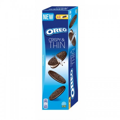 Печенье OREO Thins Milk cream 96 gr 100 руб