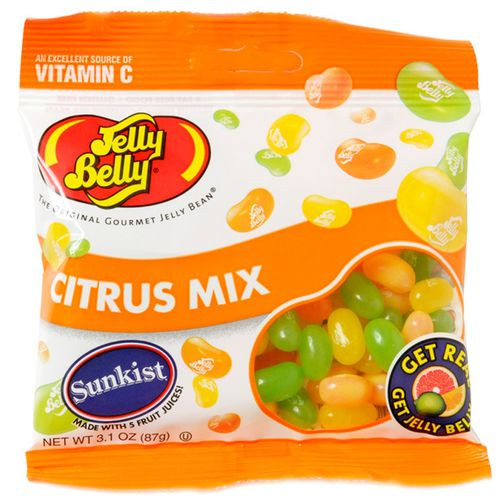 Jelly Belly цитрусовое ассорти 100 gr. 166	рублей