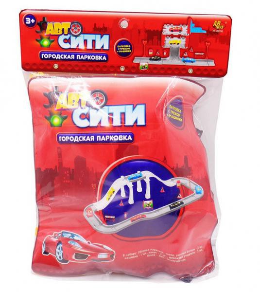 ABtoys РТ-00760 Парковка АвтоСити, в наборе с треком и машинкой - 212,08 руб