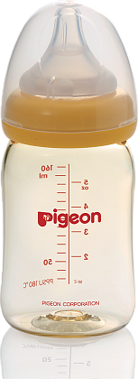 PIGEON Бутылочка для кормления Перистальтик Плюс 160мл, PPSU - 1425,16 руб