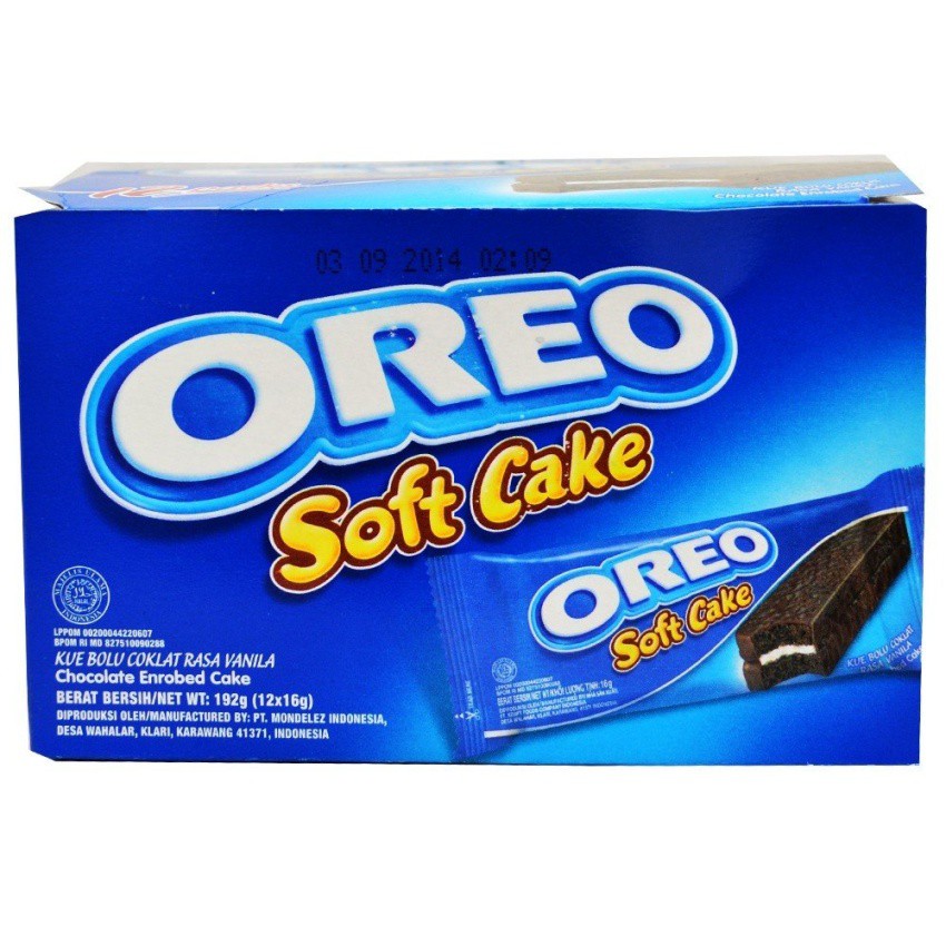 Oreo Soft Cake 16 gr	17	